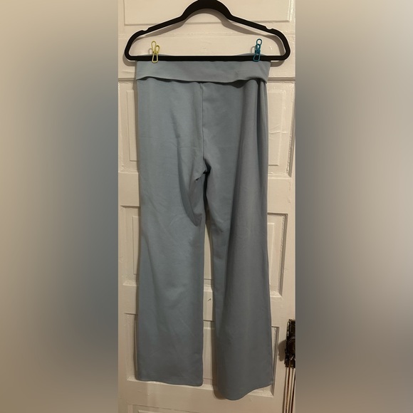 SKIMS Pants - SKIMS Women's Casual Gray Wide-Leg Pants